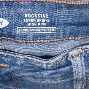 Old Navy Rockstar super skinny high rise pants